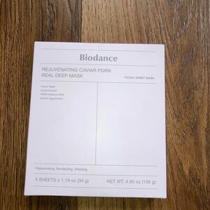 Biodance Rejuvenating Caviar Real Deep Mask —Facial Sheet Mask (4 Sheets) new